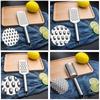 Stainless Steel Handheld Cheeses Grater Multi-Purpose Kitchen Food Graters For CheeseChocolate Butter Fruit Vegetable Gadgets
