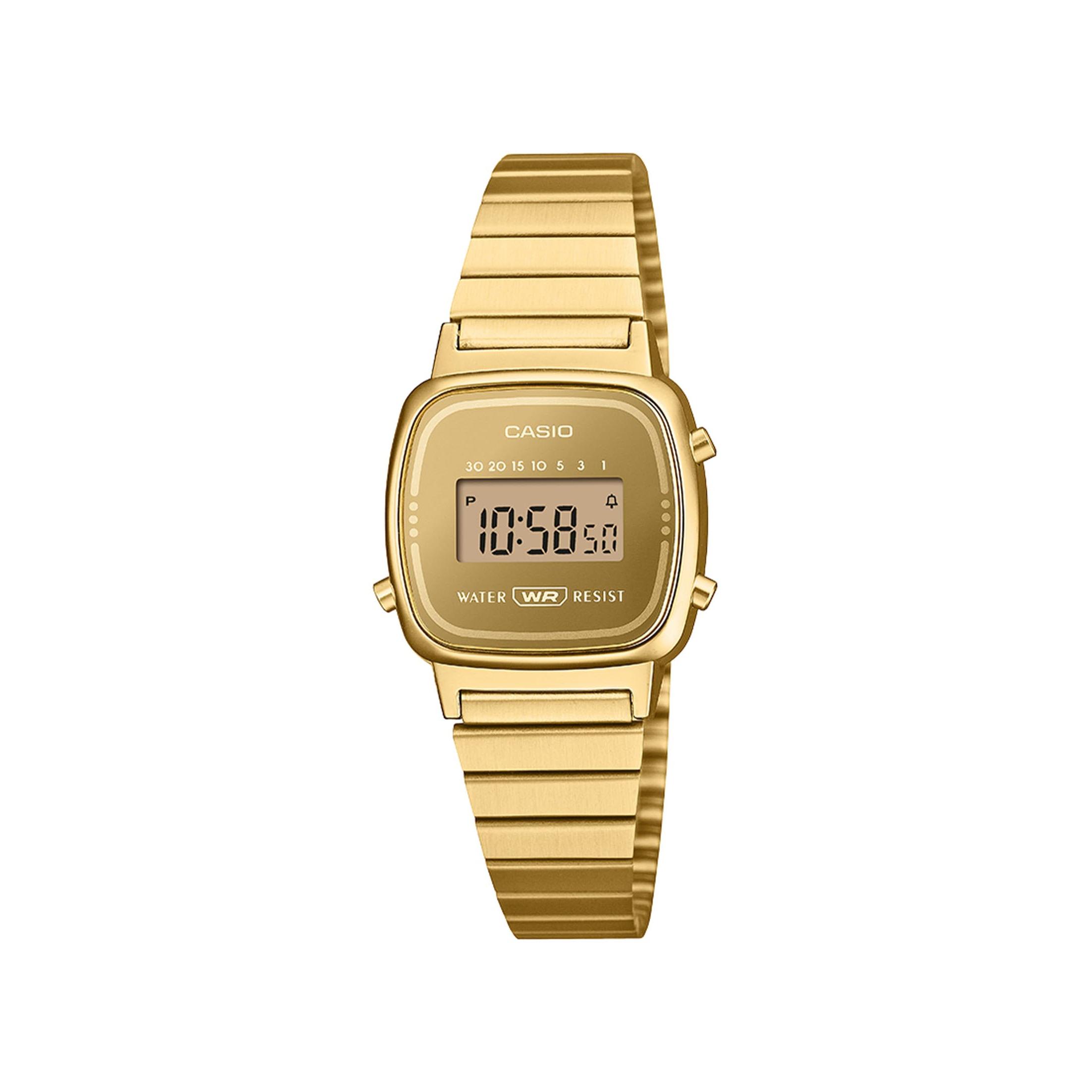 Casio Classic LA670WEGS-9AJF Women s Gold Watch - Authentic Japan Model, Retro Digital Wristwatch