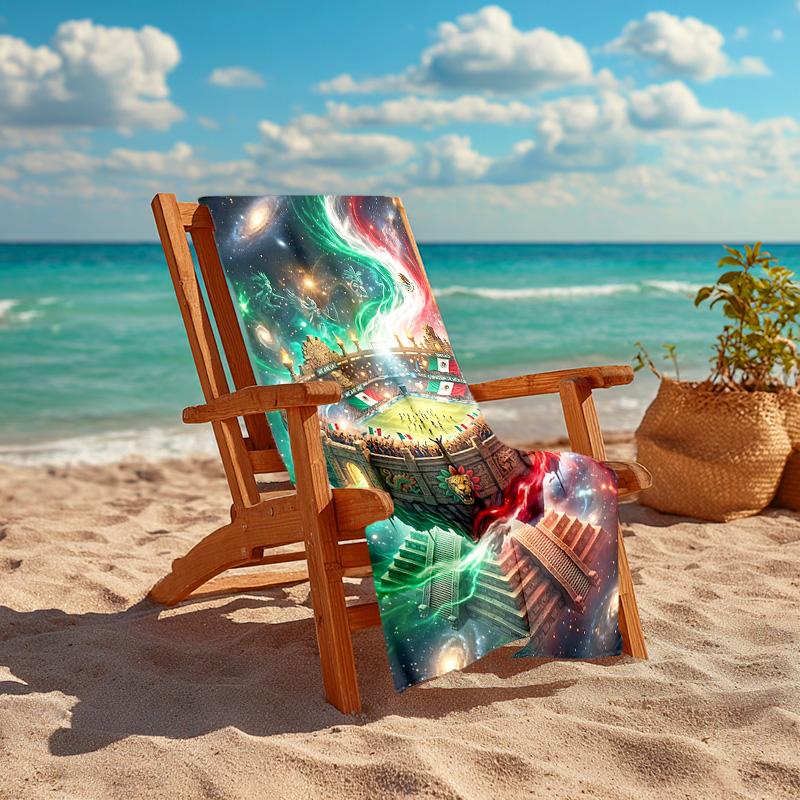 1pc Cosmic Football Stadium Microfiber Beach Towels Quick Dry Towel Sand Beach Towels Pool for Travel Swim Pool. S072101179