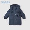 JELLYBABY Boys' Mid-Length Down Jacket
