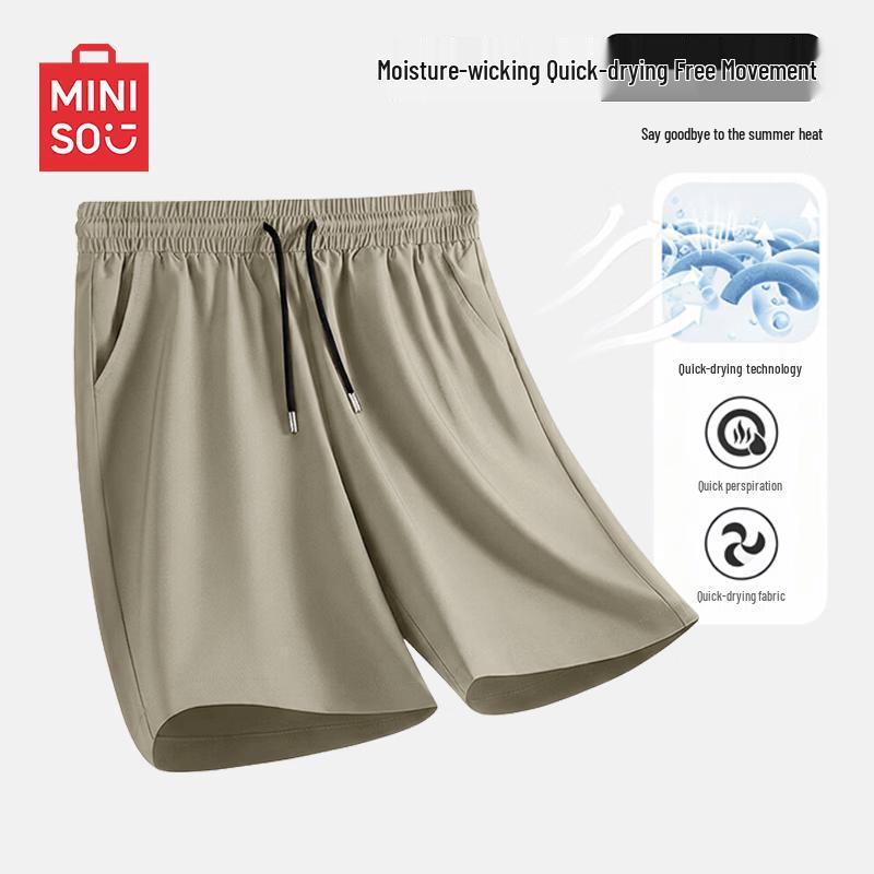 MINISO Men s Quick-Dry Casual Sport Shorts XL