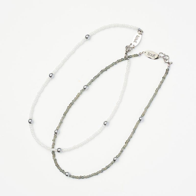tout bubble beads necklace