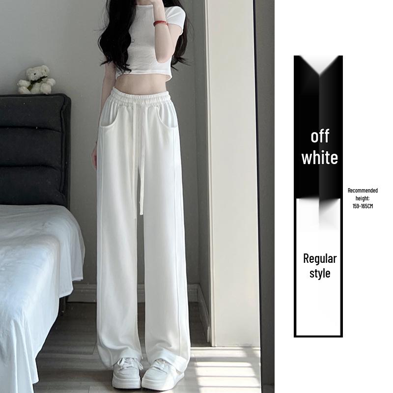 

Осенние трикотажные брюки с высокой посадкой, широкими штанинами и длиной петит - XS, лестный крой для женщин XL (121-130 lbs)