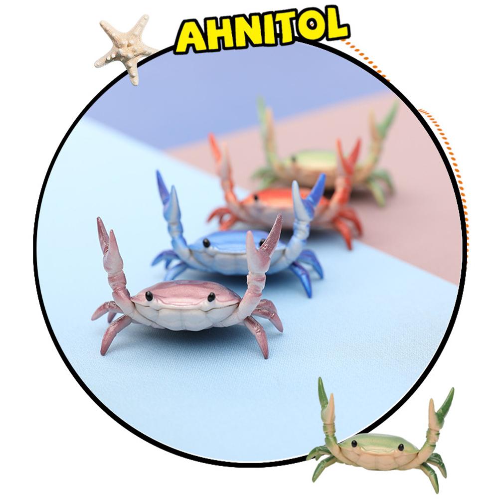 Weightlifting Crab Pen Holder Holding Pen Holder Ornament Model Pen Holder Student Stationery Cute And Fashionable
