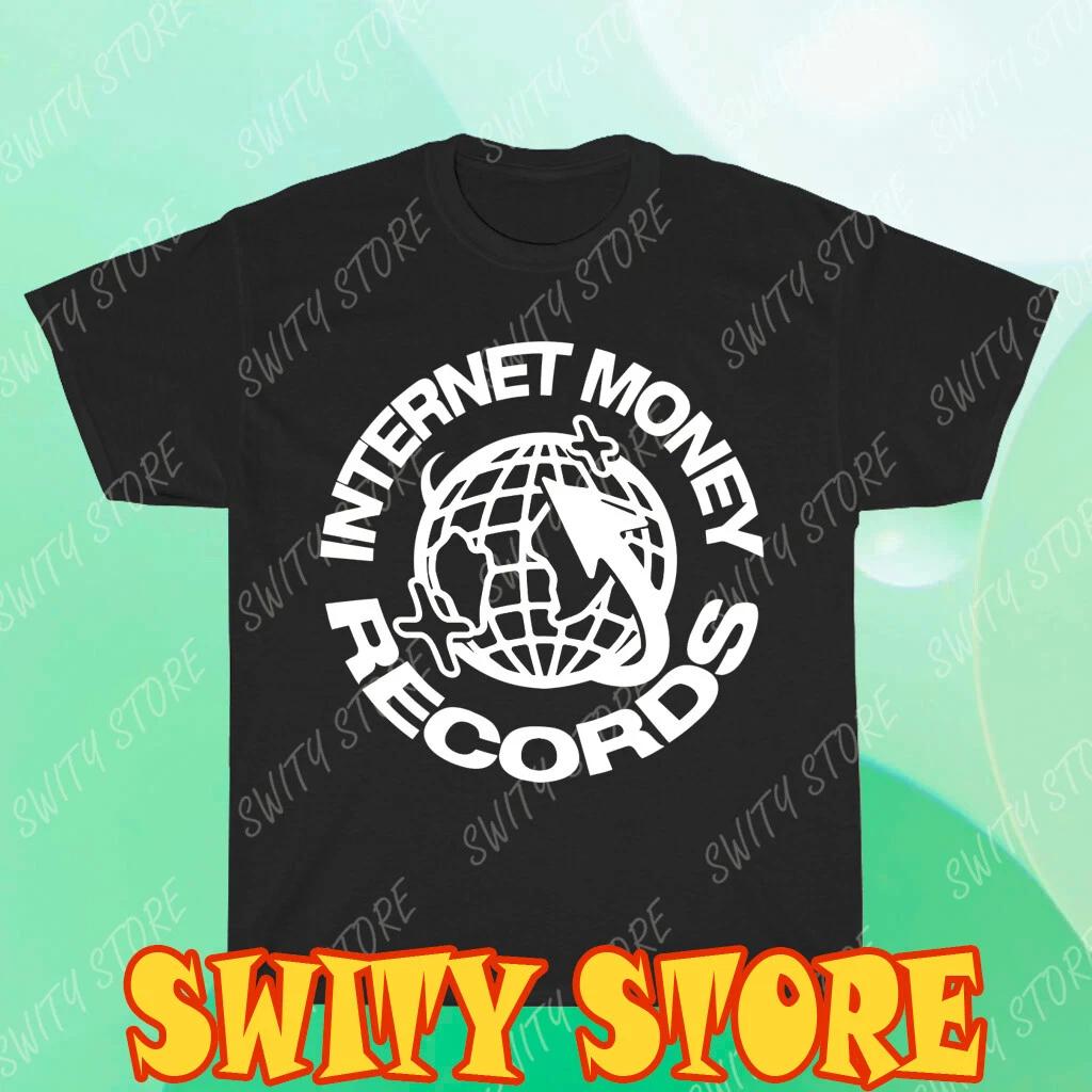 Men s and Women s T-shirts Internet Money Records M