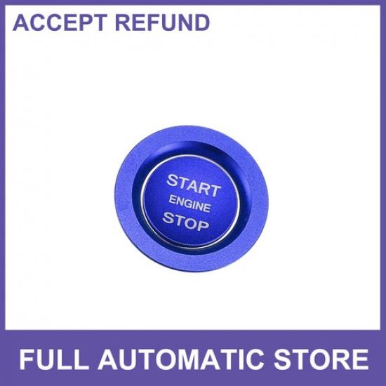 

Engine Start Stop Button Cover Trim Kit for Land Rover Discovery Blue