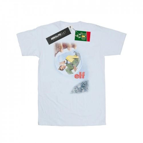 Elf Mens Distressed Poster T-Shirt