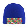 DHMIS Character Pattern Warm Knitted Cap Winter Knit Bonnet Hat Skullies Beanies Hip Hop Caps for Unisex