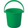 TRUSCO PP Color Bucket, Green, 10L, TPPB-10-GN