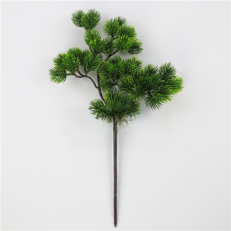 Zucc Pinus Bungeana Single Branch Beautiful Artificial Plant Realistic Decor