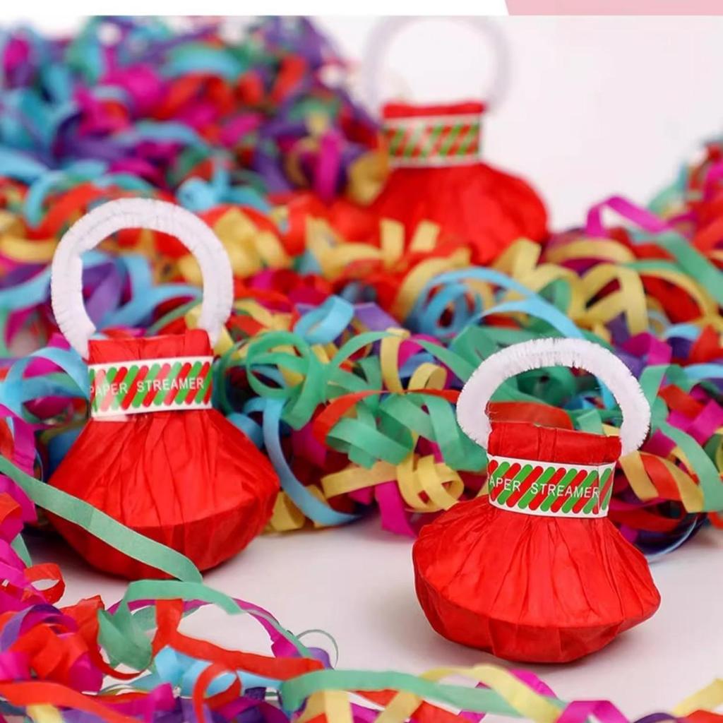 Silk Hand-Tossed Confetti Ribbon Bracelets - Colorful Pull Flowers for Weddings & Birthdays