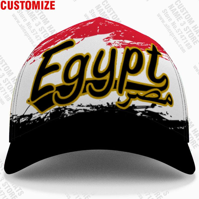 Egypt Baseball Cap Free 3D Custom Made Name Number Team Logo Eg Arab Hat Egy Country Travel Arabic Nation Egyptian Flag Headgear