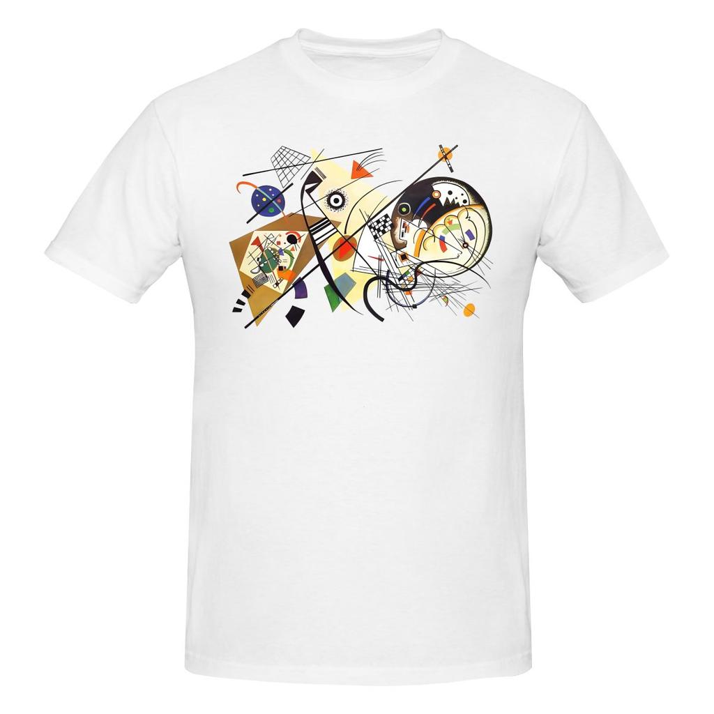 Funny HD Transverse Line 1923 By Wassily Kandinsky Unisexs Printed TShirt Unisex T shirtTShirts