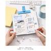 Gifts Mini Timeline Week Plan Book Portable Waterproof Pocket Notebook Schedule Agenda Book