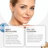 Collagen Overnight Peel Off Mask with Hyaluronic Acid Niacinamide Brightening Hydration Glow Revival Exfoliating Face Mask 75g