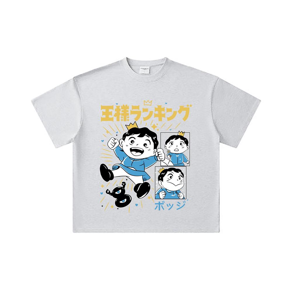 260 GSM Double Yarn 32 Count 100% Cotton Ousama Ranking V2 Print Unisex Heavy Cotton T Shirt
