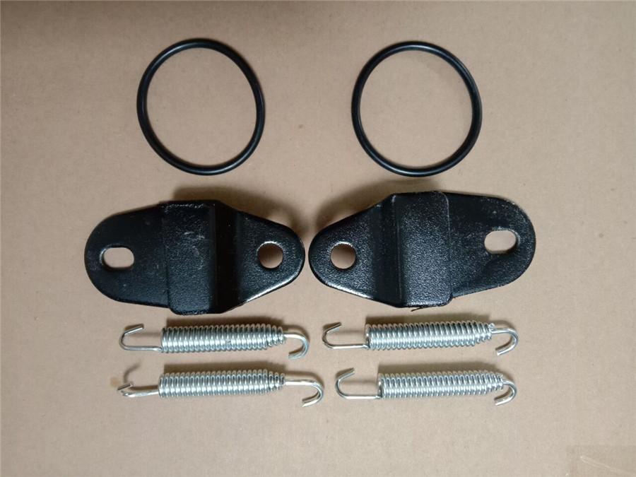 Mounts Hangers Exhaust Muffler Stays Springs O-Rings kit for Yamaha Banshee 350 YFZ350 87-06