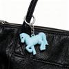 Exquisite 3D Horse Keychain Crafted from Sturdy Acrylic with Lifelike Details for Bag Decors Key Holder Lightweight Portable Gift