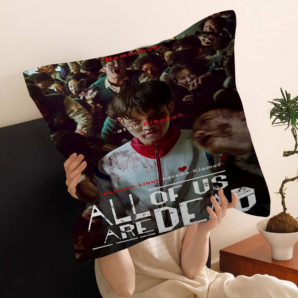 ТВ A-все мы мертвы Наволочка Дизайн Чехол для подушки Декор Праздничный Декор 12x12Inch