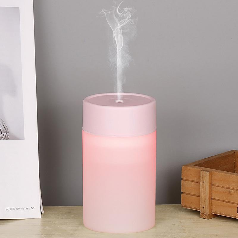 Creative USB Fog & Wood Grain Aromatherapy Humidifier with Custom Logo Option