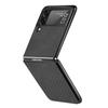 Luxuriöses Carbon Fiber Slim Case für Samsung Galaxy Z Flip 3 4 5g Flip3 Flip4 Telefonschutzhülle Coque für Samsung Z Flip 4