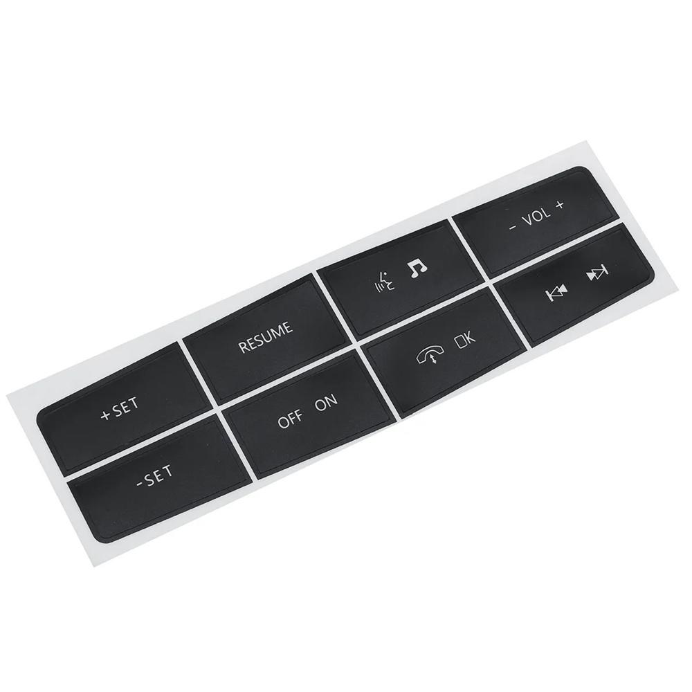 For 2010-2012 Ford Mustang Steering Wheel Control Button Repair Decals Stickers