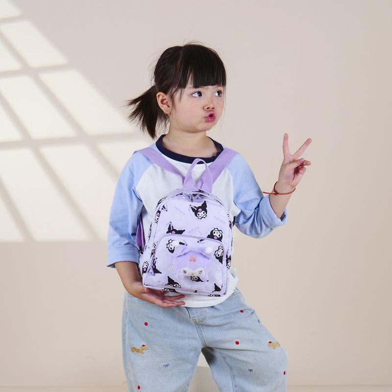 School bag children's backpack new love boy and girl spring outing change bag backpack
