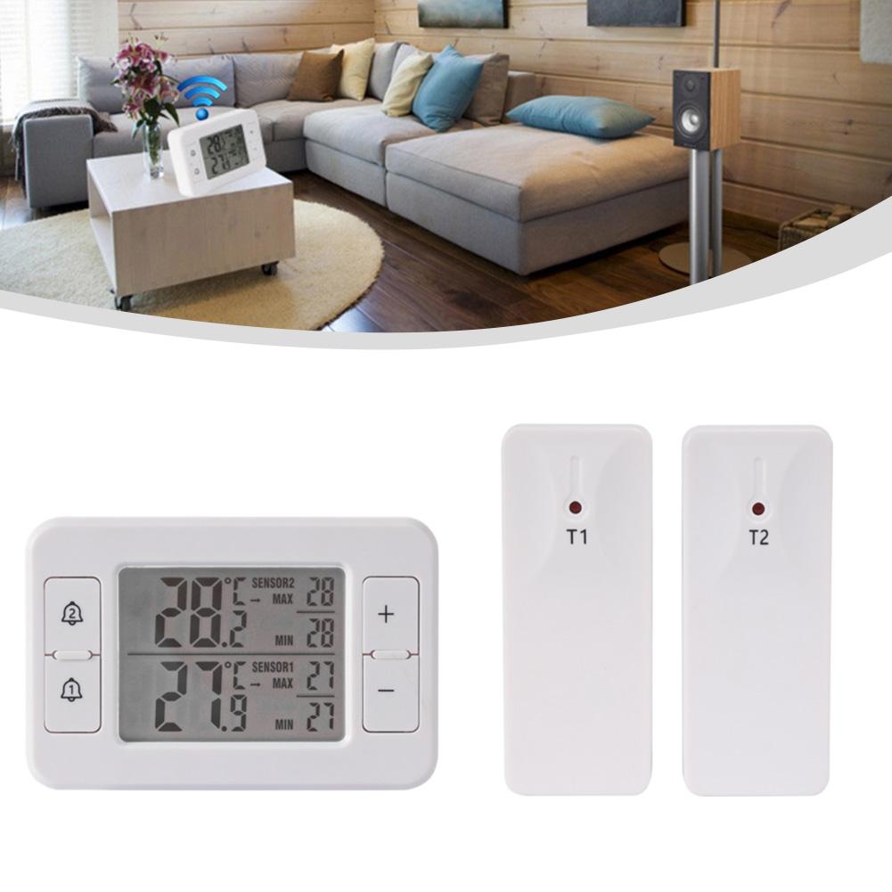 Wireless Indoor/Outdoor Electronic Thermometers Refrigerator For Freezers And Wine Cellar Thermometer Detectors