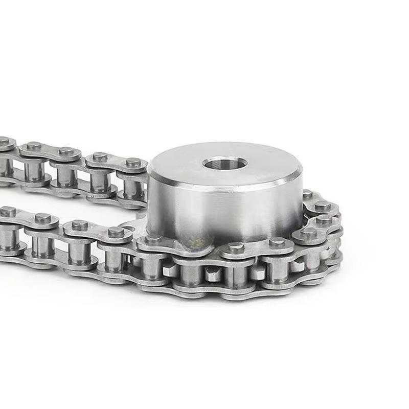 1Pcs 304 Stainless Steel Industrial Sprocket Wheel 06B/08B/50B/60B Convex Bench Sprocket Teeth Count 10T to 25T Chain Gear
