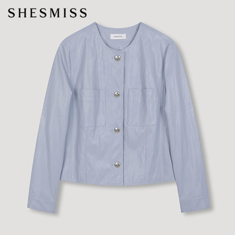 

Шкіряна куртка She S miSS Pocket Swwjko12030 Bl Blue/66