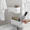 1Pc Multifunctional Kitchen Organize Punch Free Hanging Storage Holder Basket Drawer Shelf Removable Cookware Bathroom Household