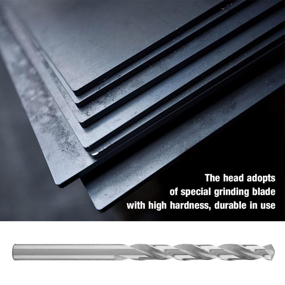 10pcs HSS Drill Bits Set 2mm Diameter High Speed Steel Drill Bits  For Wood