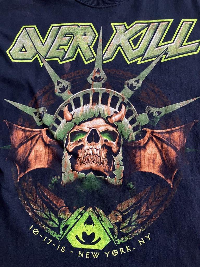 Rare Overkill Band Remake Tee Short Sleeve T Shirt Rare Design Unisex T-Shirt