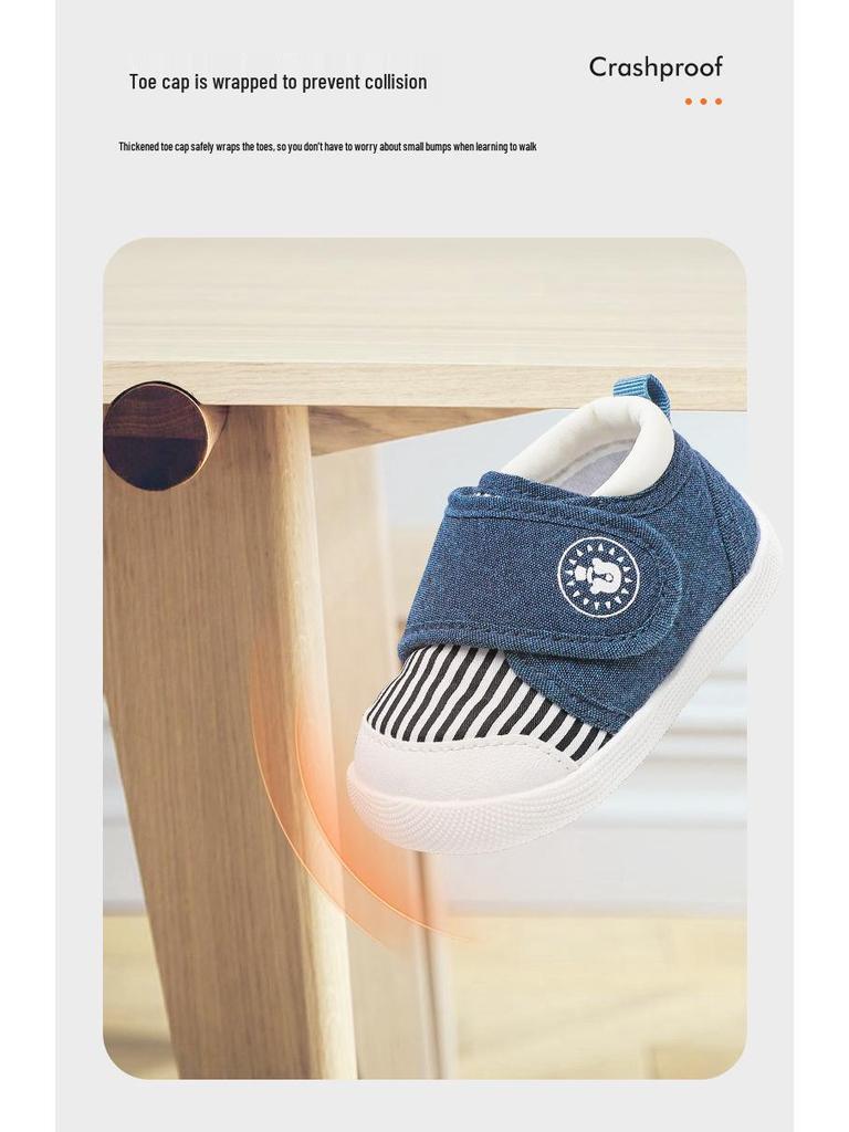 Spring & Autumn Toddler Shoes: Soft Sole, Non-slip Baby Shoes for Boys & Girls (0-3 Years)