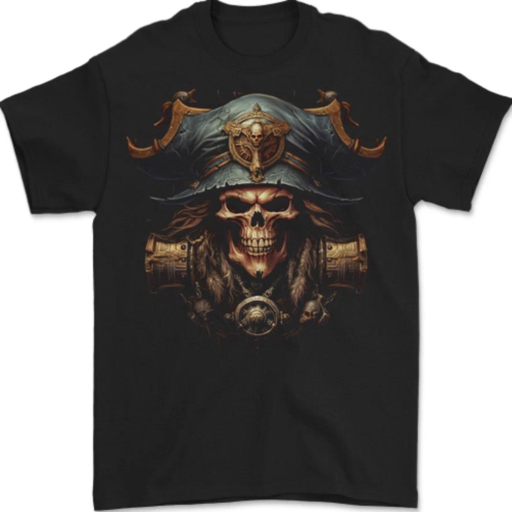 Pirate Skull 3 Mens T-Shirt 100% Cotton 2XL