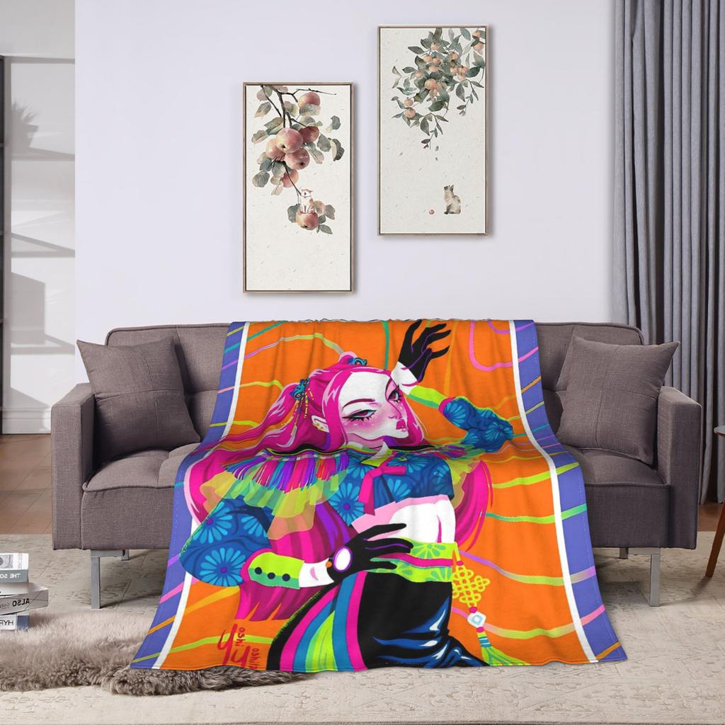 Blanket Quality Warm Soft Throw Blanket Autumn Travel Office Couch Bed Novelty Bedspread