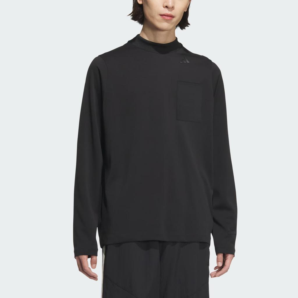 Adidas Wz Rou Ls Tee Soft Skin Sports Casual Long Sleeve T-Shirt Men Tops Black JL9357