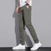 Men's Casual Pants Spring Summer Thin Business Straight Cotton Stretch Classic Work Trousers Korean Clothing