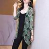 2025 Women's Mid-Length Mesh Sun Protection Shawl - Summer Fashion Lightweight Jacket and Airy Outerwear