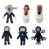 Skibidi Toilet Plush: YouTube Horror Adventure Figure Toy