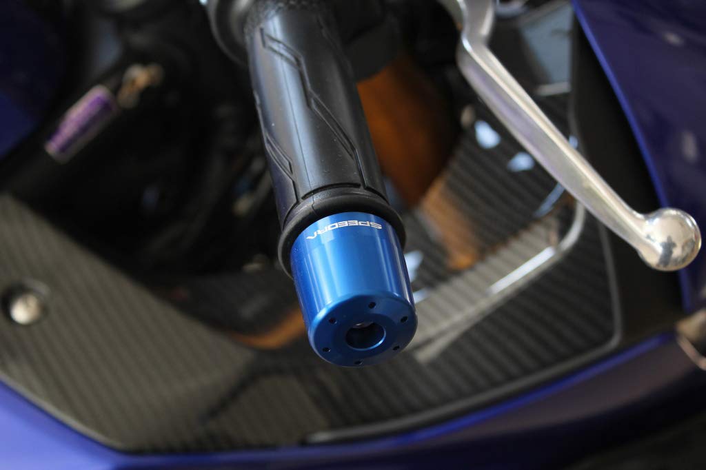 Speedra SSK Aluminum Bar End Type B Color: Matte Red YAMAHA XMAX