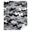 Gray Camouflage Blanket Military Style Pattern Soft Fleece Throw Cozy Home Decor Gift For Men Outdoor Enthusiasts And Soldiers
