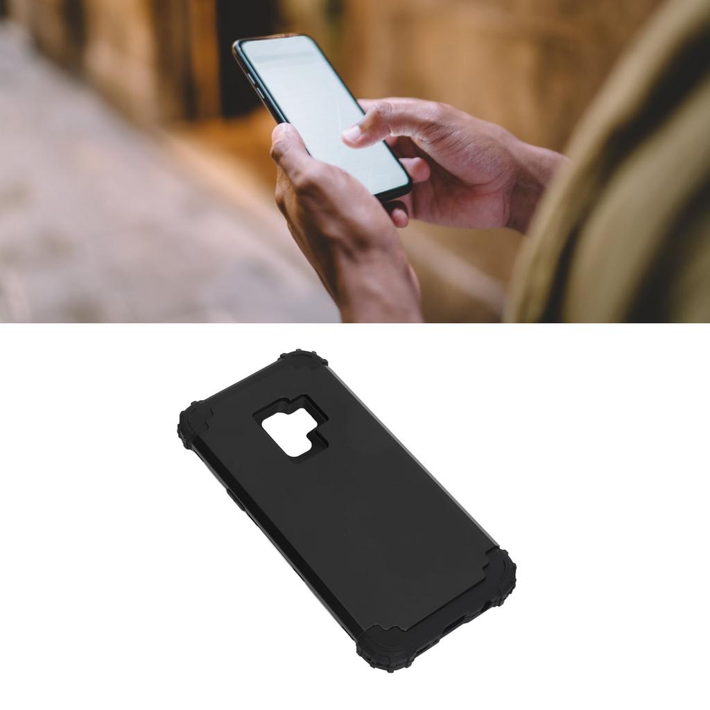 Phone Case Phone Protective Cover Silicone PC Shock Absorb Anti Fingerprint Stain Minimalist Phone Accessory