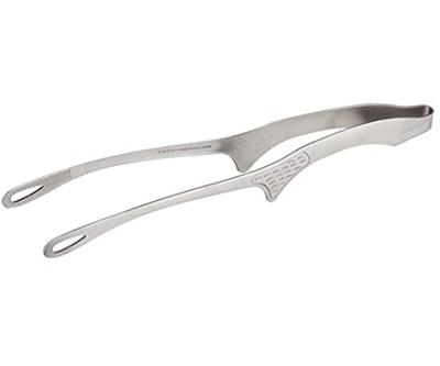 SENBUDO Stainless Steel Yakiniku Tongs with Legs, Large