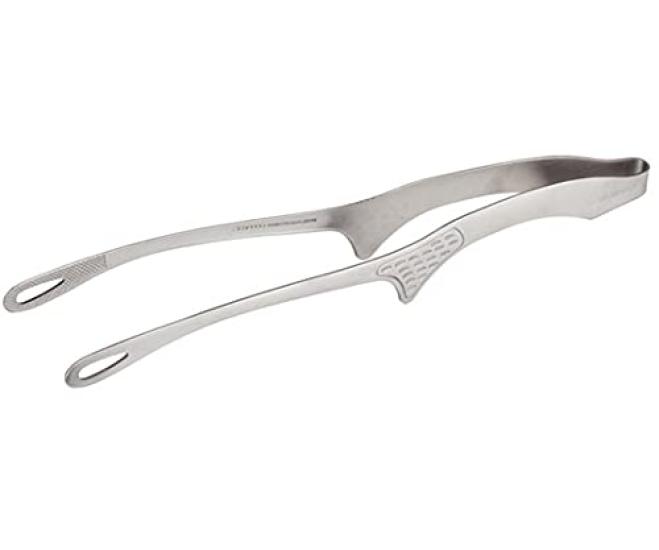 SENBUDO Stainless Steel Yakiniku Tongs with Legs, Large