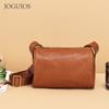 JOGUJOS vegetable tanned leather bag messenger women's versatile leather women's bag women's high-end messenger bag shoulder bag