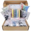 1900pcs Mega Electronic Component Kit Assortment Capacitors Resistors LED Transistors Diodes 1n270 Germanium DC Jacks