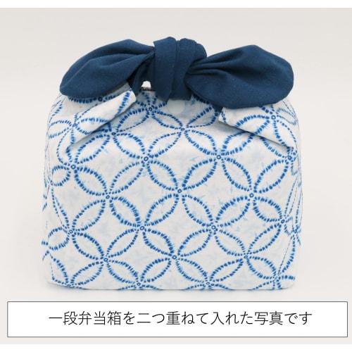 Insulated Lunch Bag, No Strings, Tie-type, Azuma Bag, Ribbon, Japanese Pattern (Shippo)