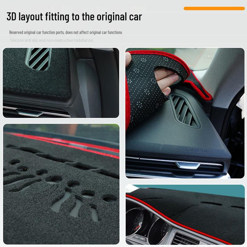 Volkswagen Lavida Dashboard Sunshade: Light-Blocking Console Pad for Interior Protection, Sharp Edition 24 Voyage.