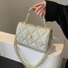 Today's Popular Diamond Chain Small Bag Women's Summer New Trendy Versatile Messenger Bag High-end Small Square Bag